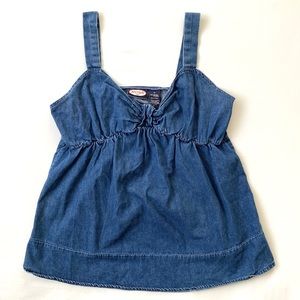 💛 Vintage Plus Size Denim Top 💛